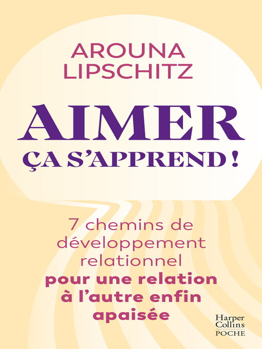 Title details for Aimer, ça s'apprend ! by Arouna Lipschitz - Available